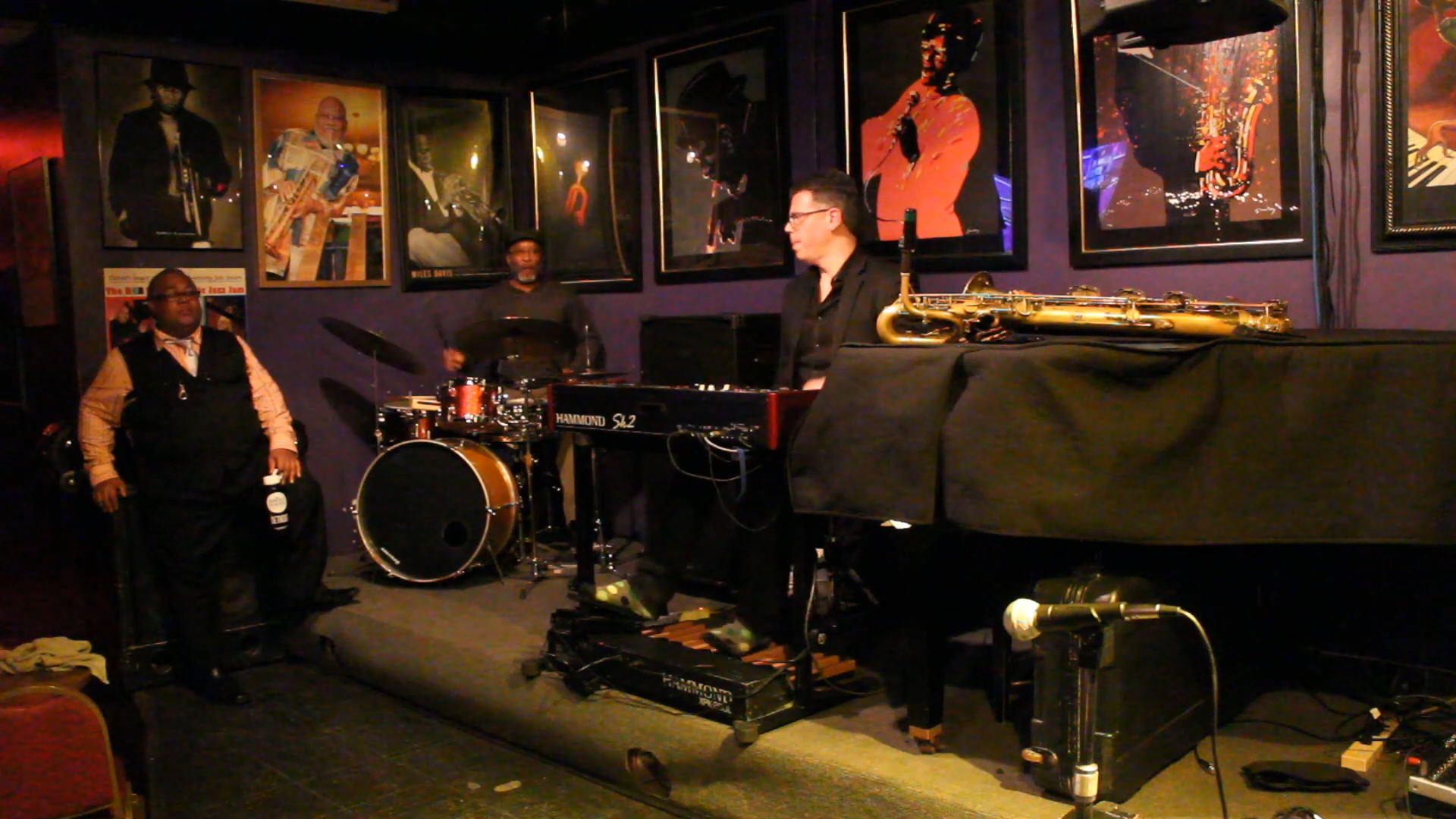 Alex Harding Band performing at Bert's Jazz Club in Detroit