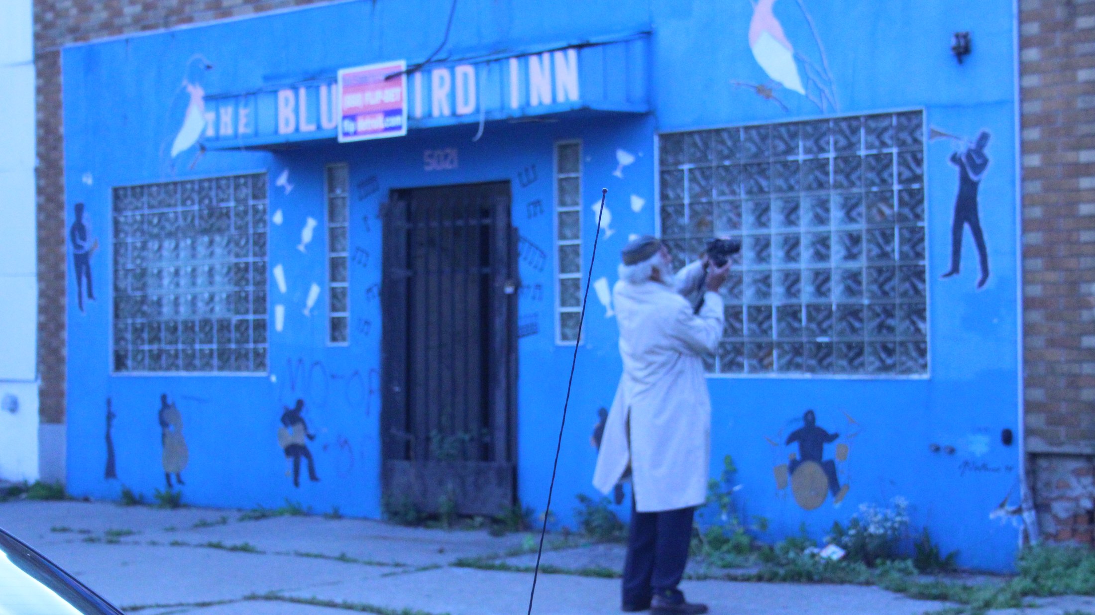 Jazz-Off Detroit performance at a historic jazz site
